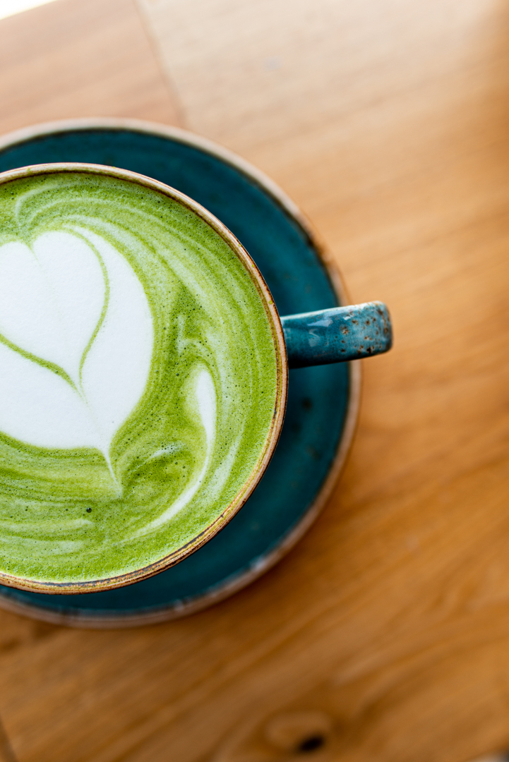 Almond Milk Matcha Latte